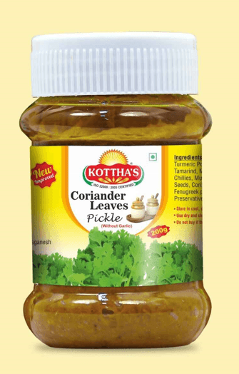 Coriander Pickle