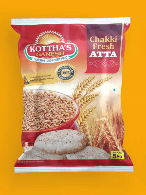 Chakki Atta-5kg(1kg free)